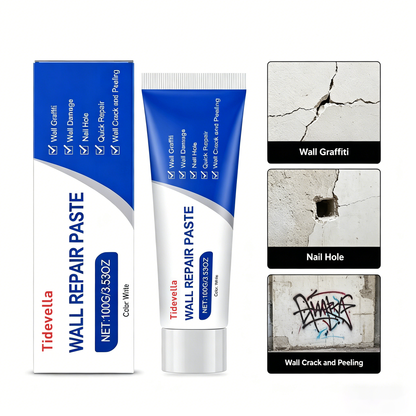 Tidevella Wall Repair Paste – Effortless Wall Repair, Walls Like New