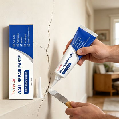 Tidevella Wall Repair Paste – Effortless Wall Repair, Walls Like New