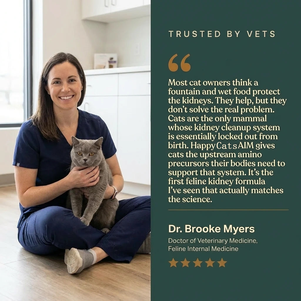 HappyCats AIM, Unlock Your Cat’s Longest, Healthiest Life – Claim 50% Off Today