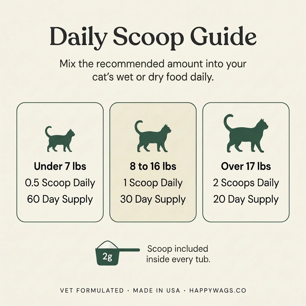 HappyCats AIM, Unlock Your Cat’s Longest, Healthiest Life – Claim 50% Off Today