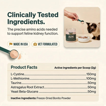 HappyCats AIM, Unlock Your Cat’s Longest, Healthiest Life – Claim 50% Off Today