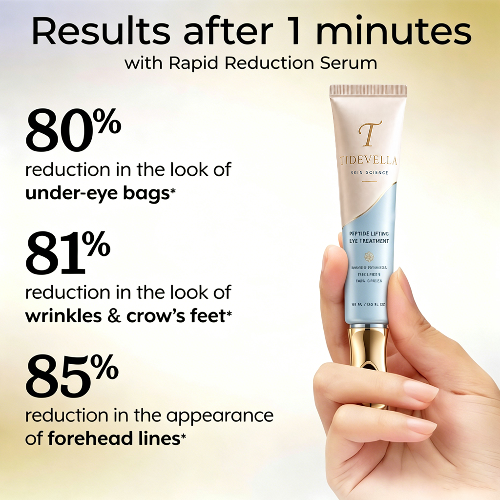 Tidevella Instant Face Temporary Tightener – Instant visible results in 30 seconds
