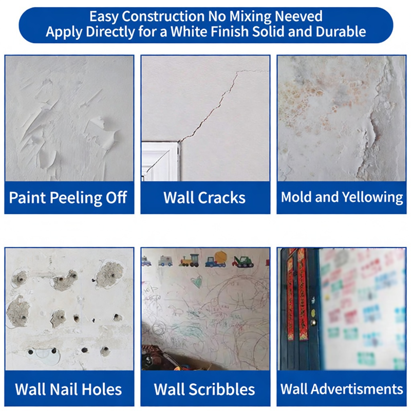 Tidevella Wall Repair Paste – Effortless Wall Repair, Walls Like New
