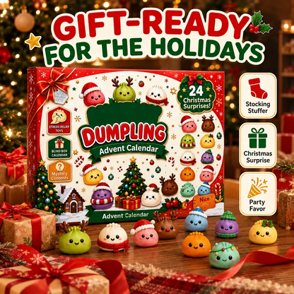 Dumpling Squeeze Advent Calendar – 24 Days of Christmas Surprises