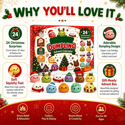 Dumpling Squeeze Advent Calendar – 24 Days of Christmas Surprises
