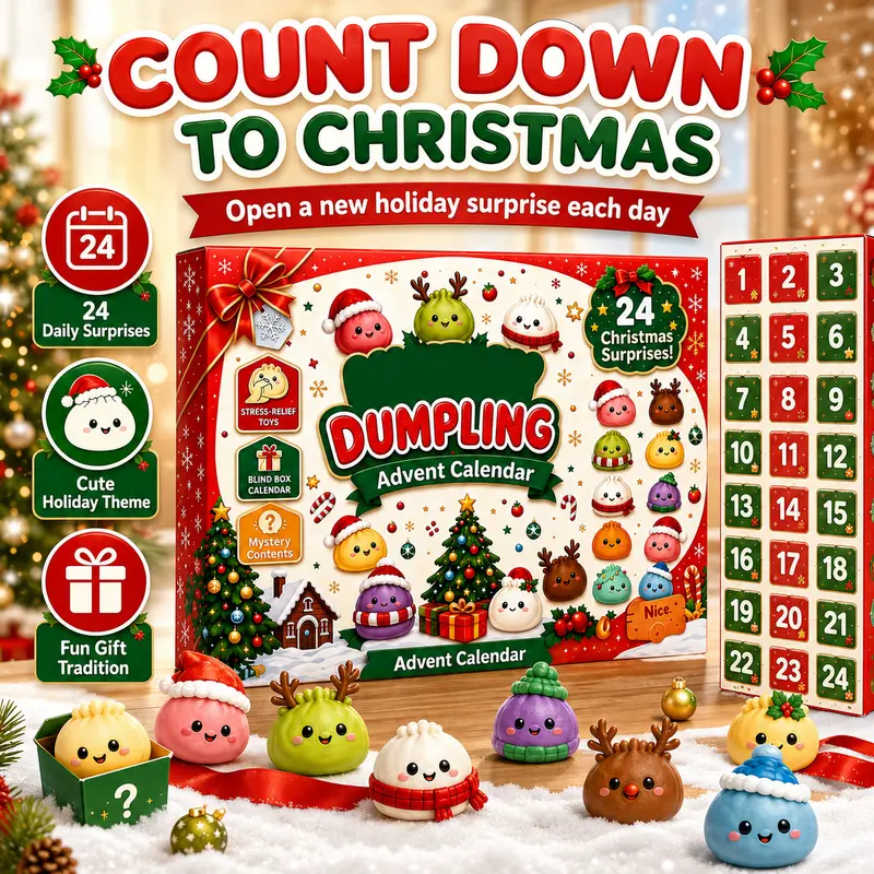 Dumpling Squeeze Advent Calendar – 24 Days of Christmas Surprises