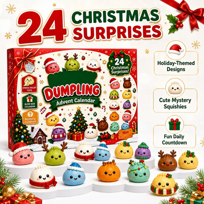 Dumpling Squeeze Advent Calendar – 24 Days of Christmas Surprises