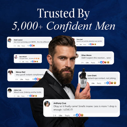 AQA® For Him——The irresistible scent that amplifies you, and draws her in