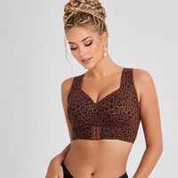 Dark Brown Leopard Print