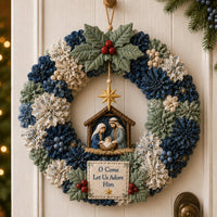 â­?O Come Let Us Adore Him Nativity