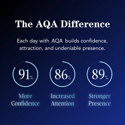 AQA® For Him——The irresistible scent that amplifies you, and draws her in