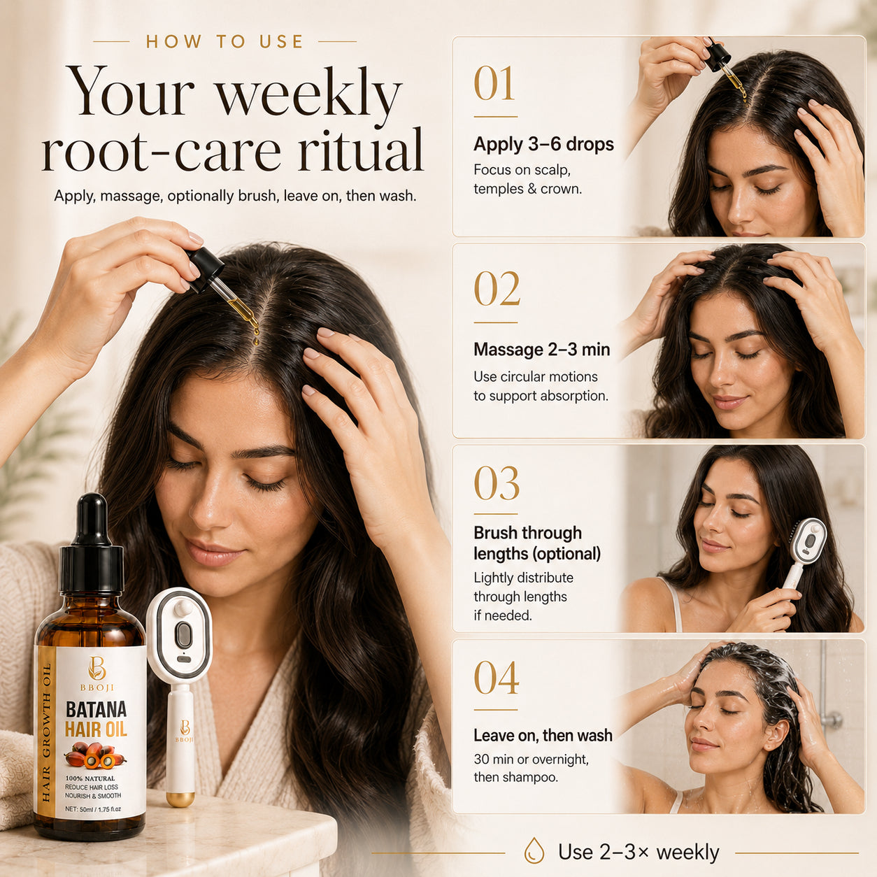 TrueGrit Batana Oil - Revive Your Hair Today!
