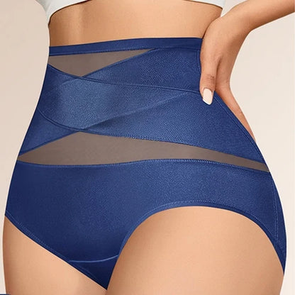 ✨LAST DAY BUY 1 GET 2 FREE✨Plus-Size High-Waist Cross Tummy Control Panties