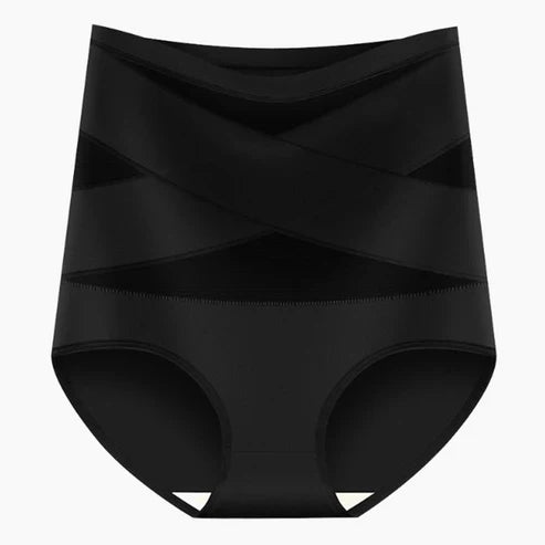✨LAST DAY BUY 1 GET 2 FREE✨Plus-Size High-Waist Cross Tummy Control Panties