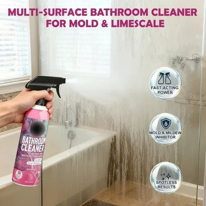 💗LAST DAY SALE 50% OFF💕Multi-Surface Bathroom Cleaner for Mold & Limescale🛁
