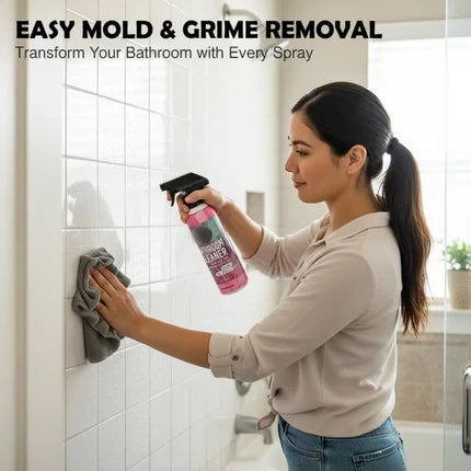 💗LAST DAY SALE 50% OFF💕Multi-Surface Bathroom Cleaner for Mold & Limescale🛁